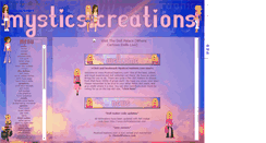 Desktop Screenshot of mysticscreations.com
